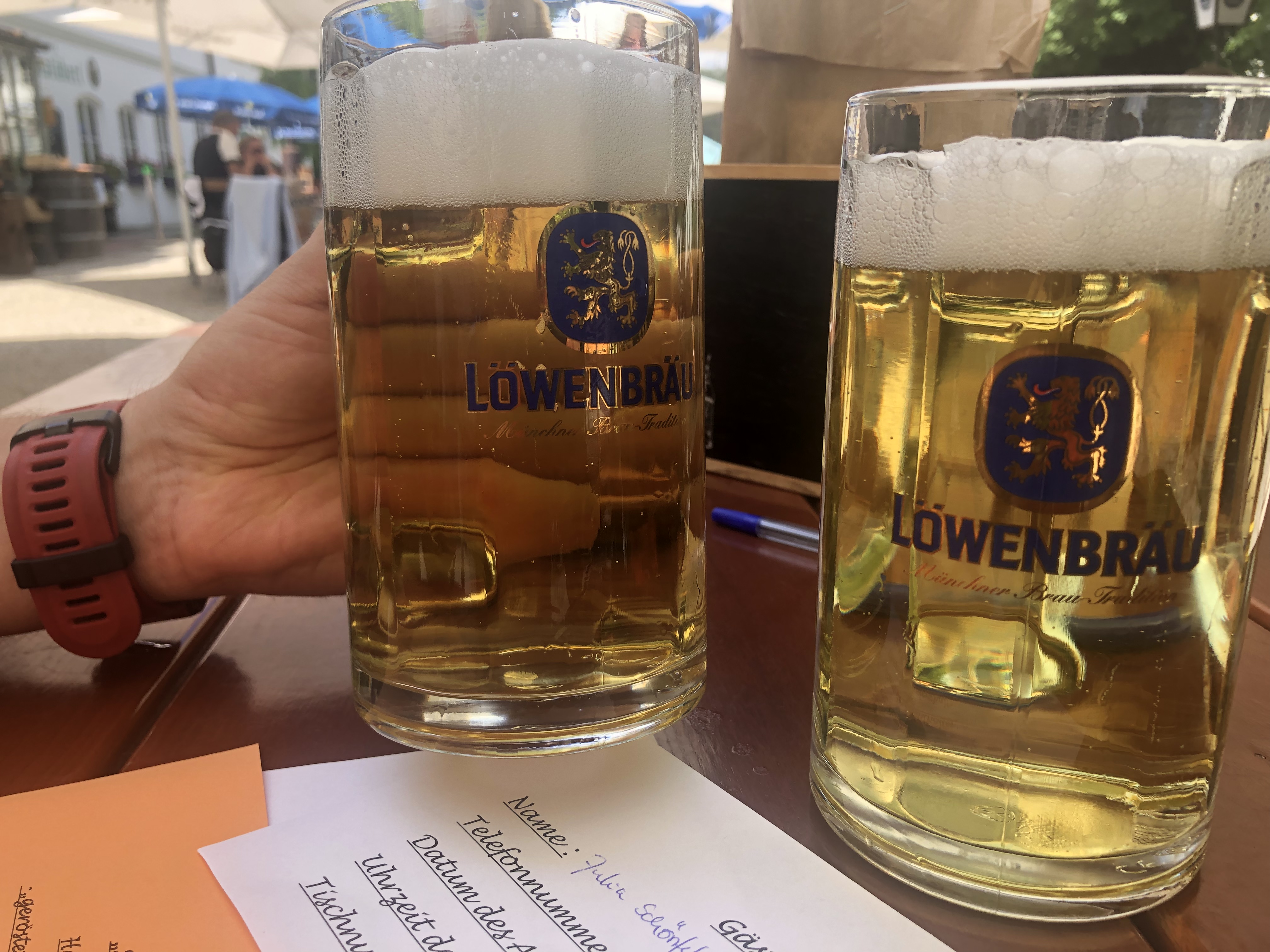 Radler im Klosterbräustüberl Schäftlarn