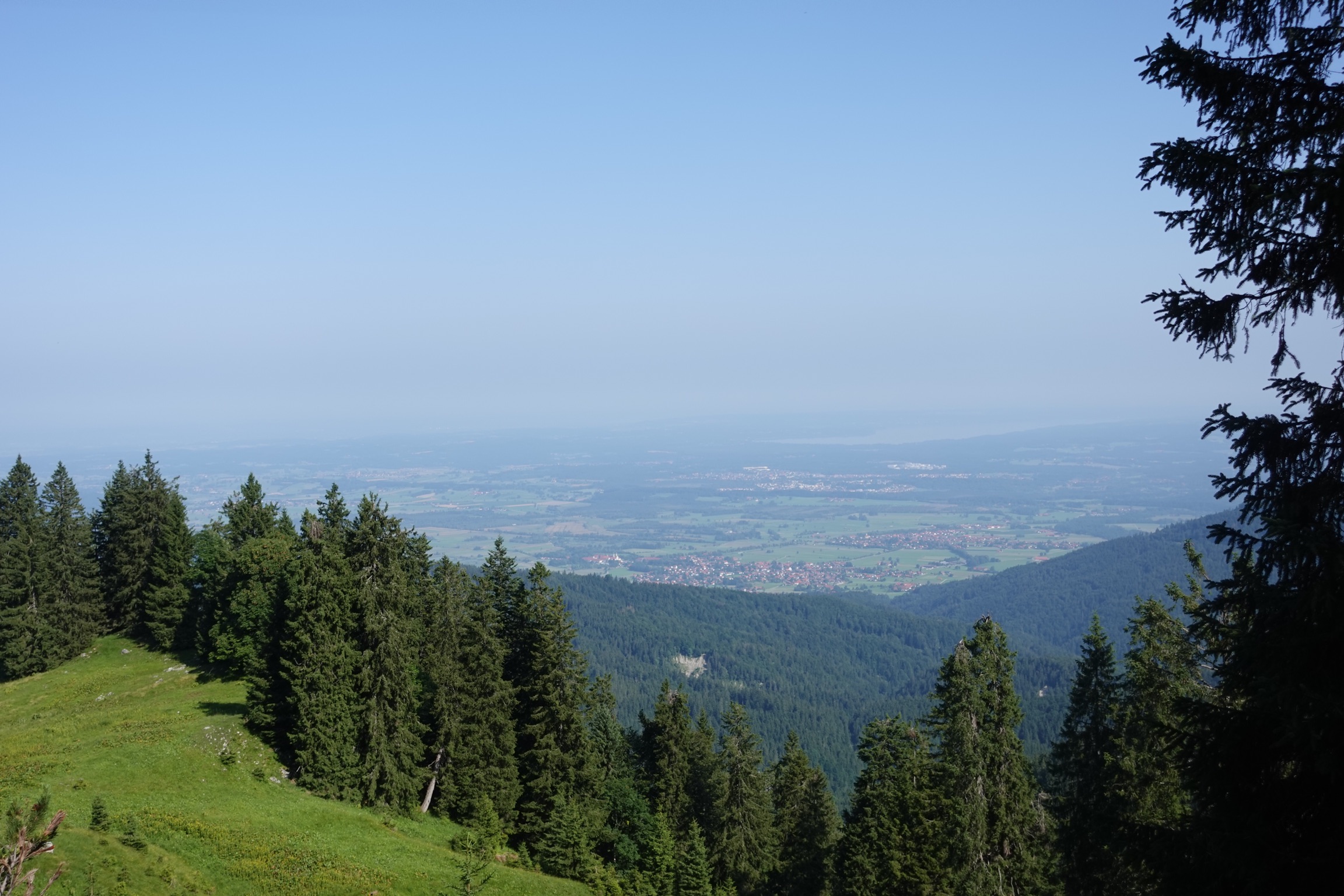 Blick Richtung Benediktbeuern