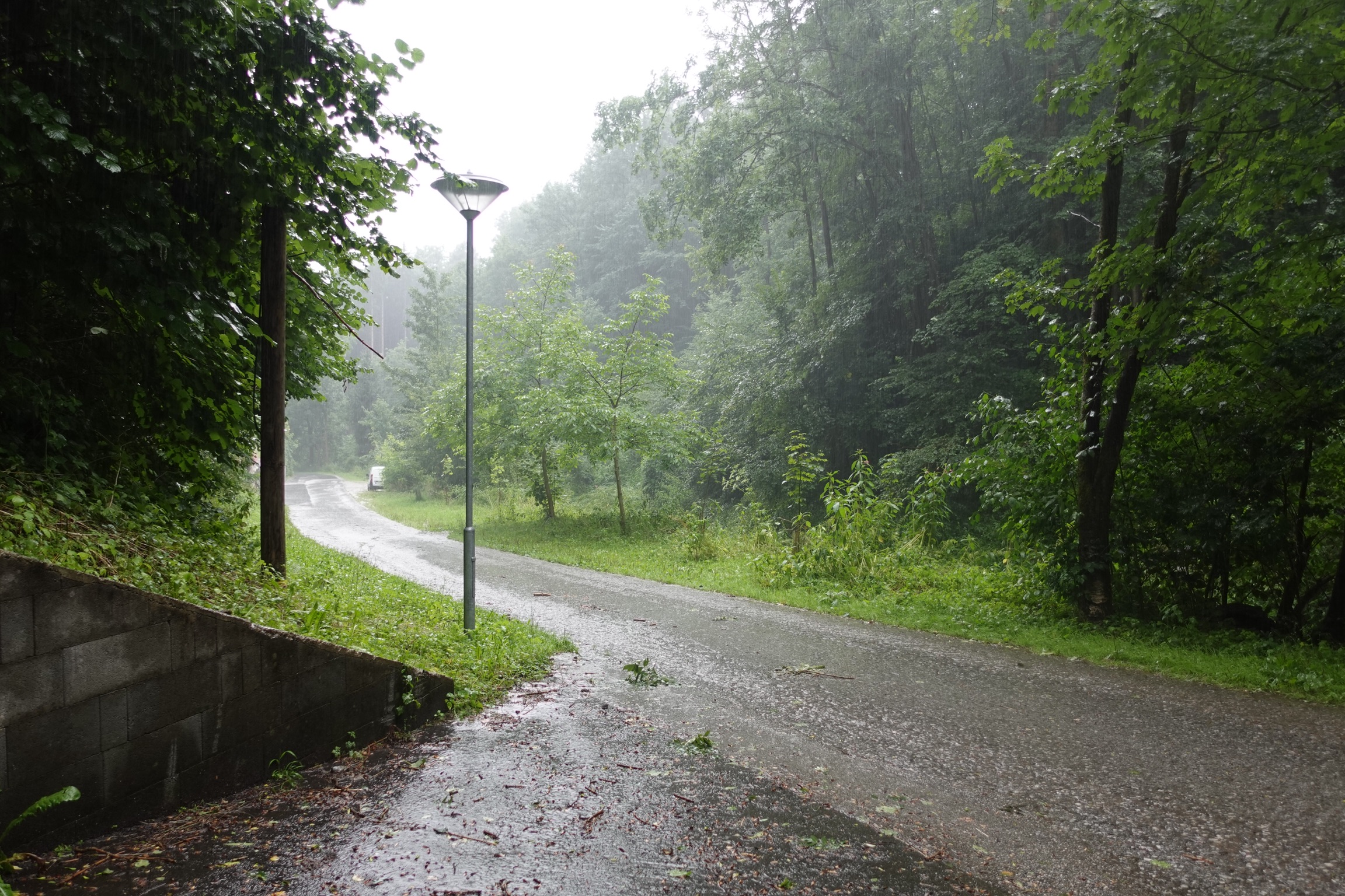 Gewitter und Regen im Inntal
