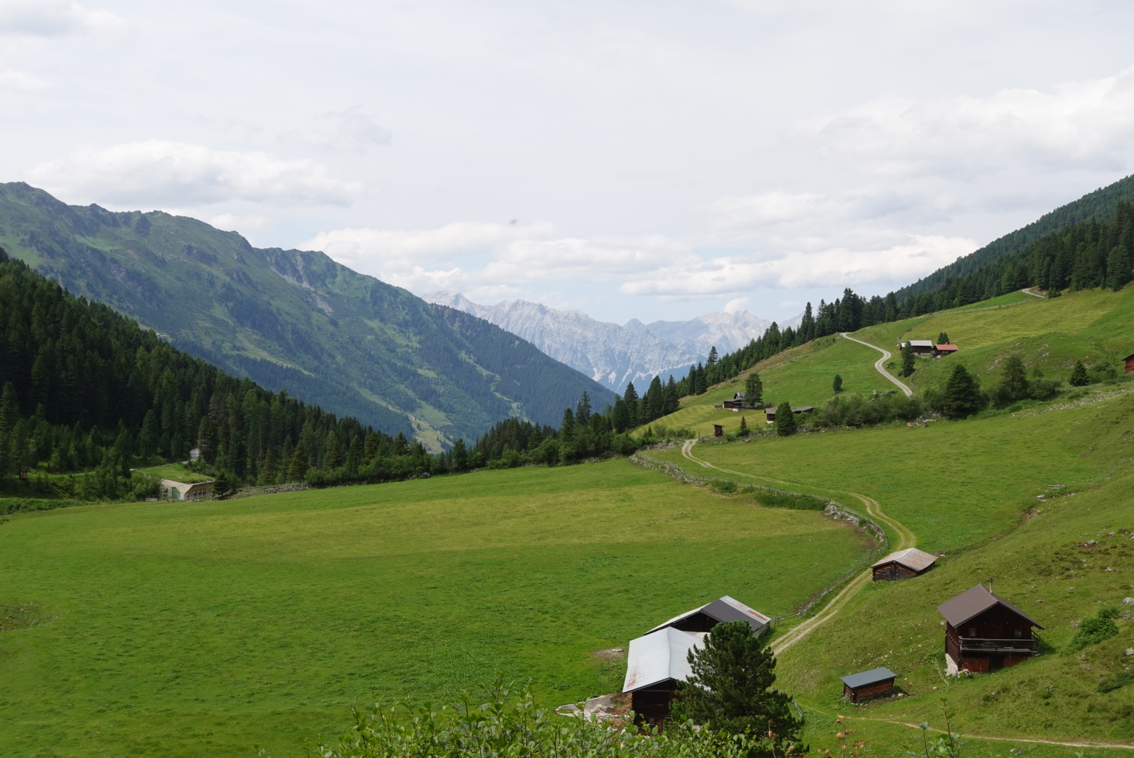 Aufstieg durch die Lizumer Böden