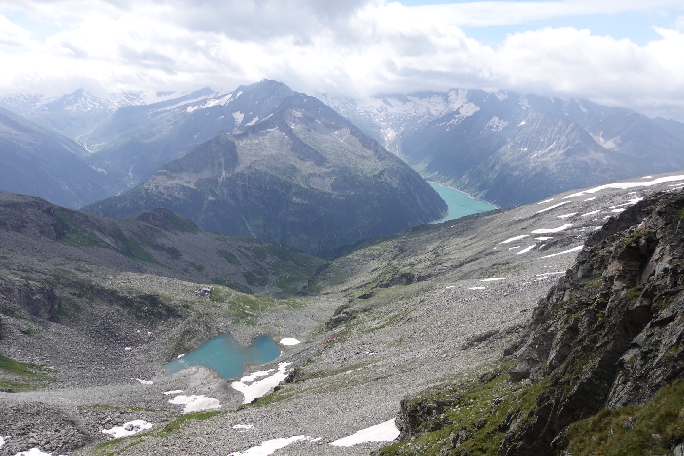 Friesenbergsee und Schlegeisspeicher