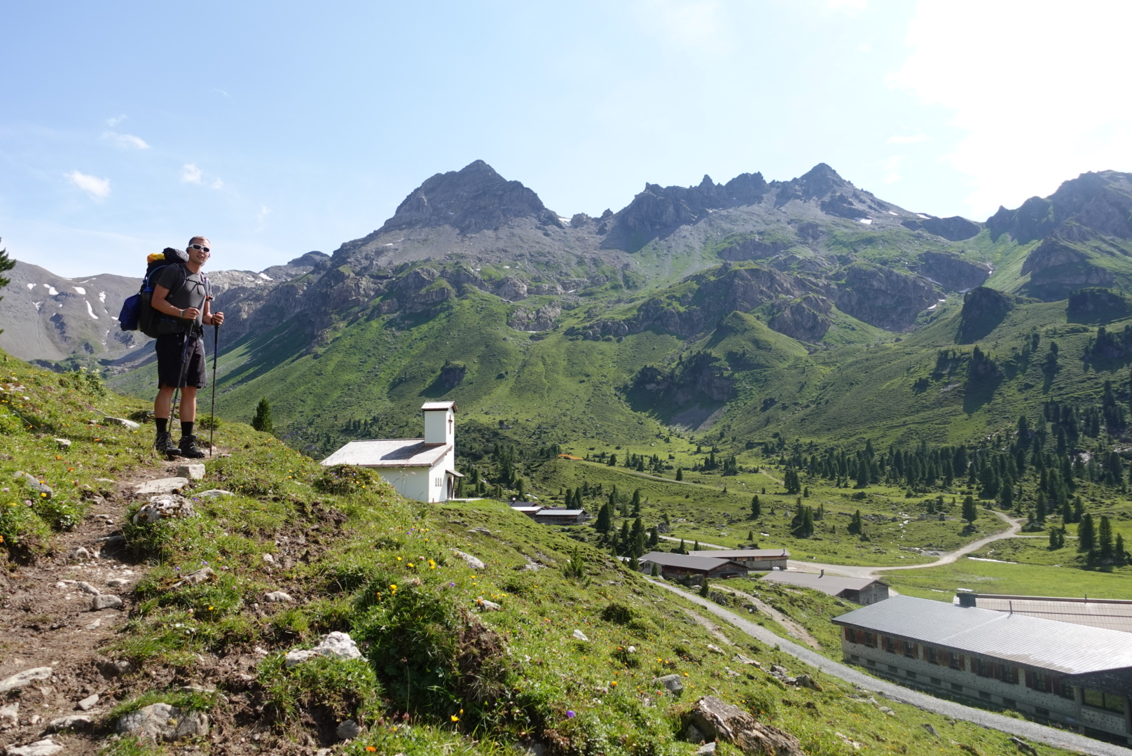 Gleich auf der Lizumer Hütte