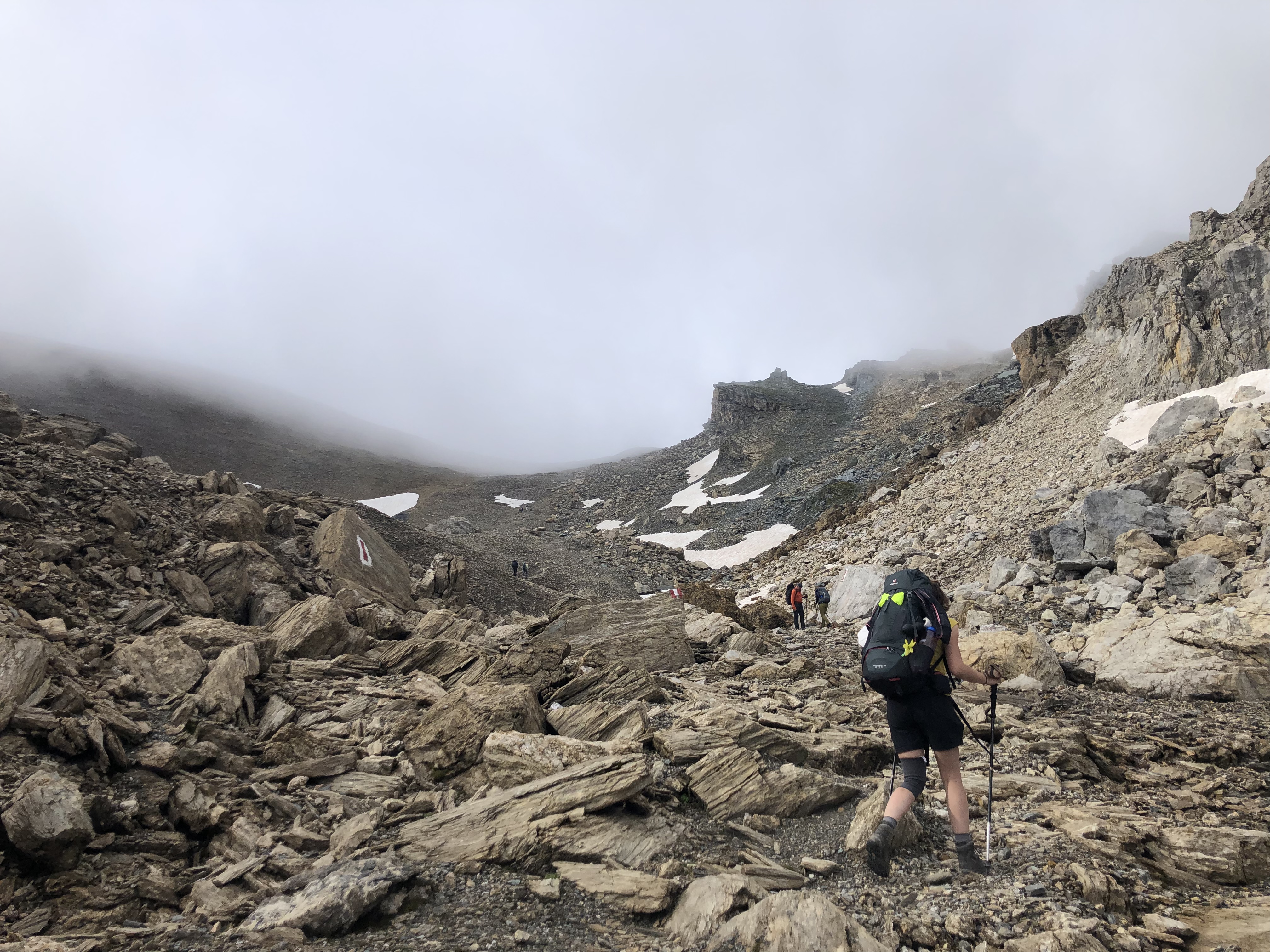 Aufstieg zum Geierjoch