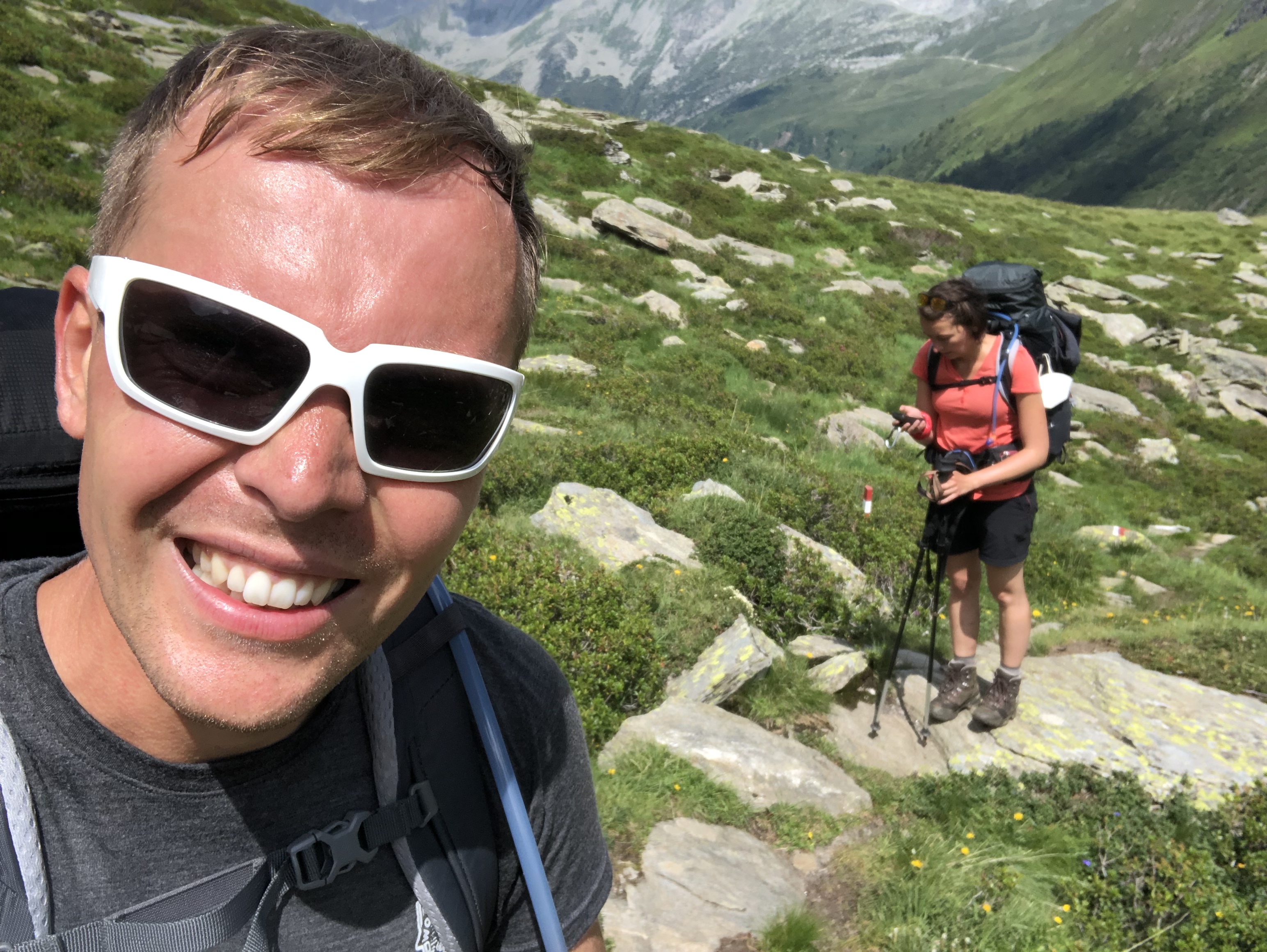 Aufstieg Gliederscharte