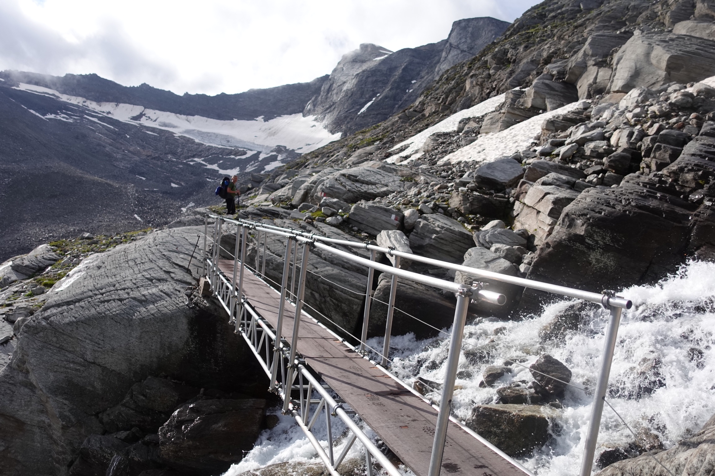 Aufbruch zur Friesenbergscharte