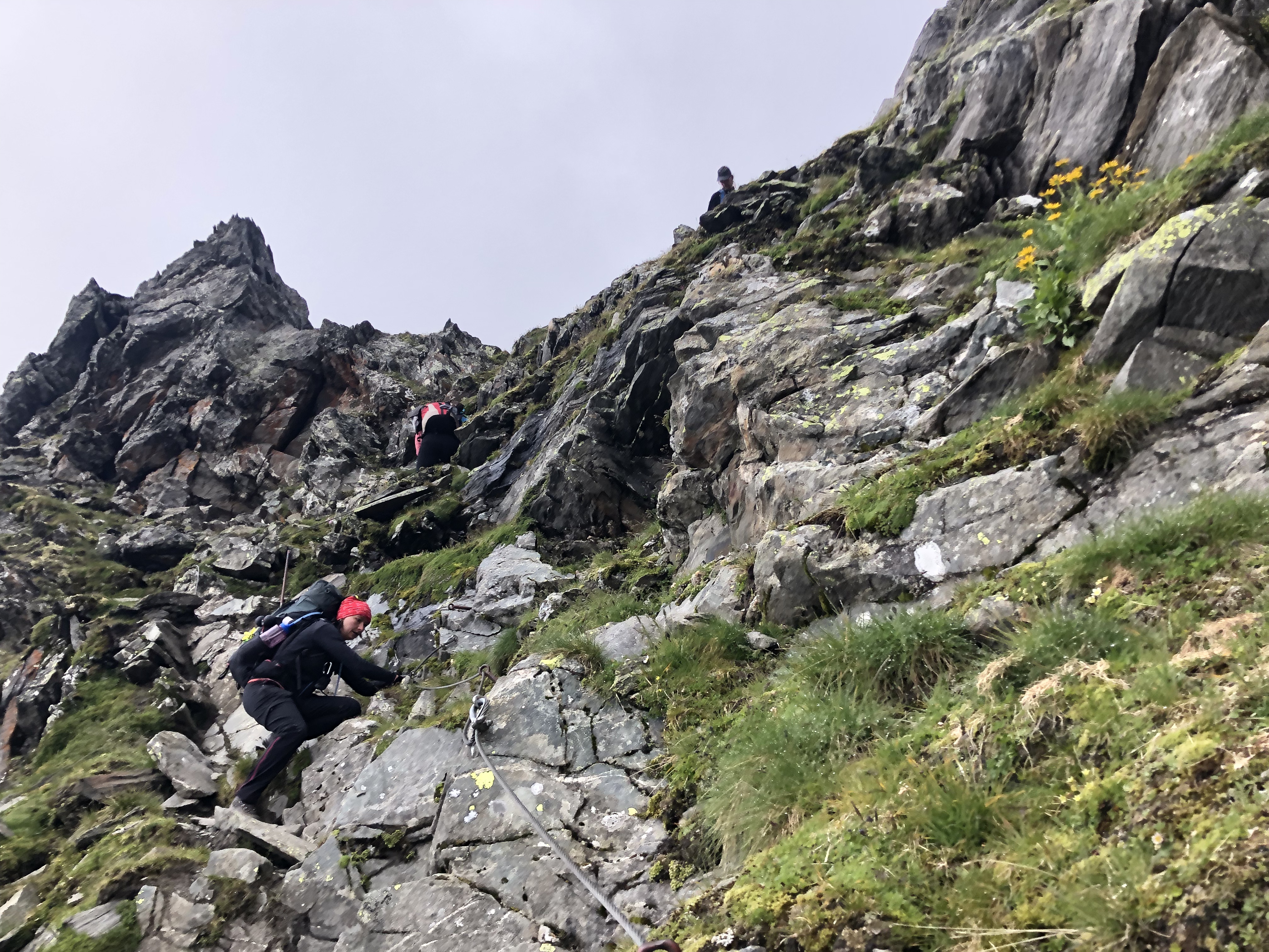 Klettersteig Friesenbergscharte