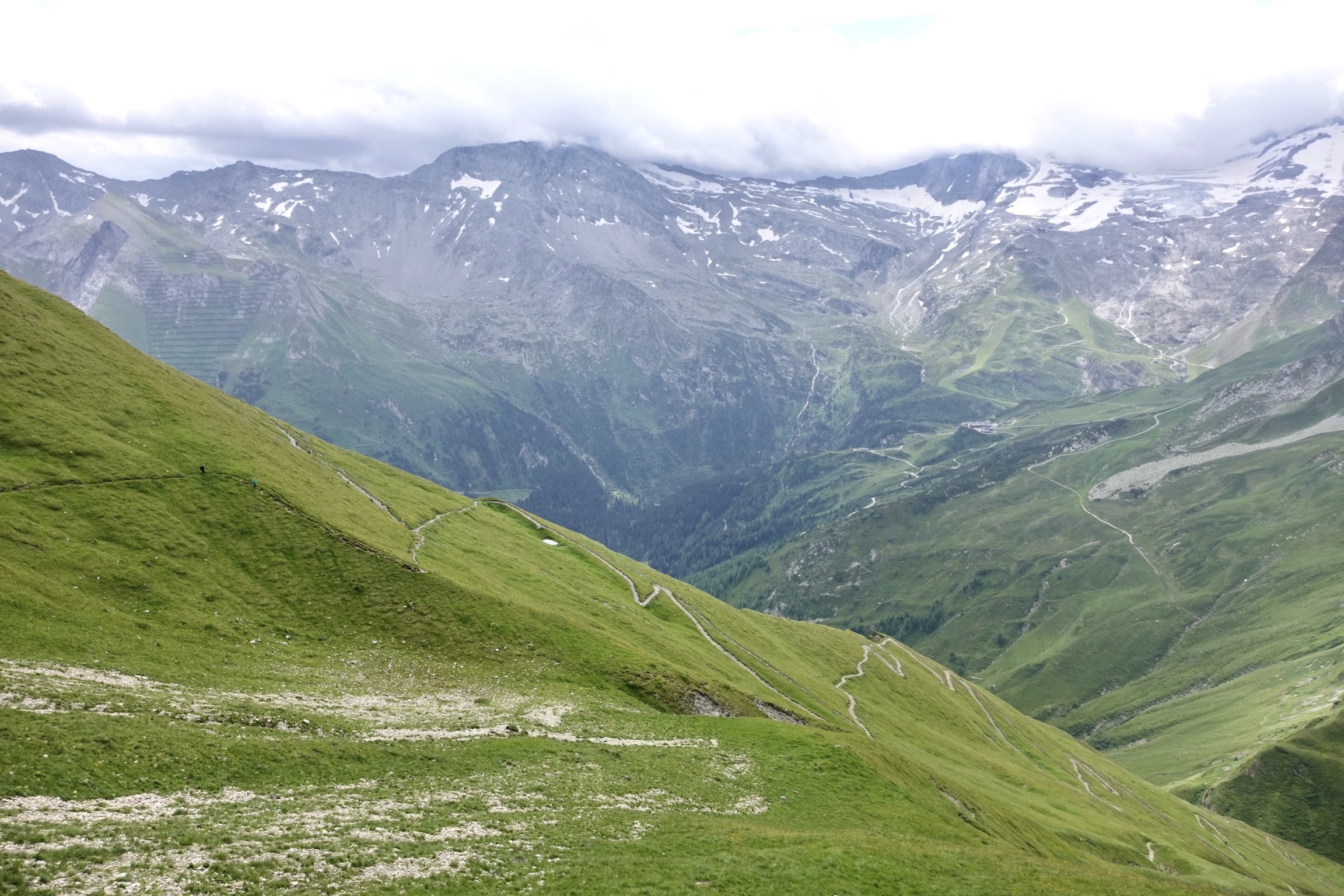 Blick auf Hintertuxer Gletscher