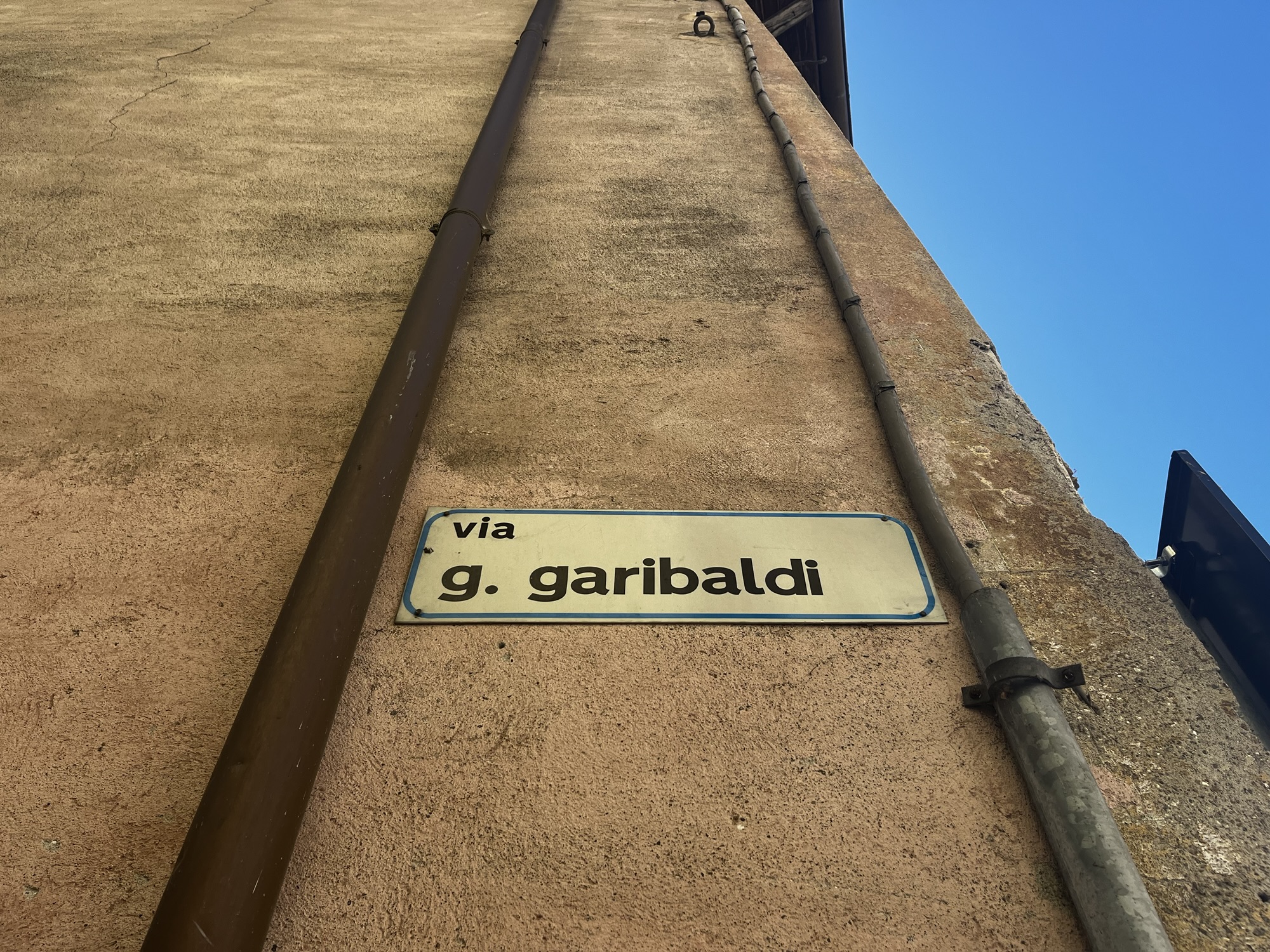 Via Garibaldi in Osteno