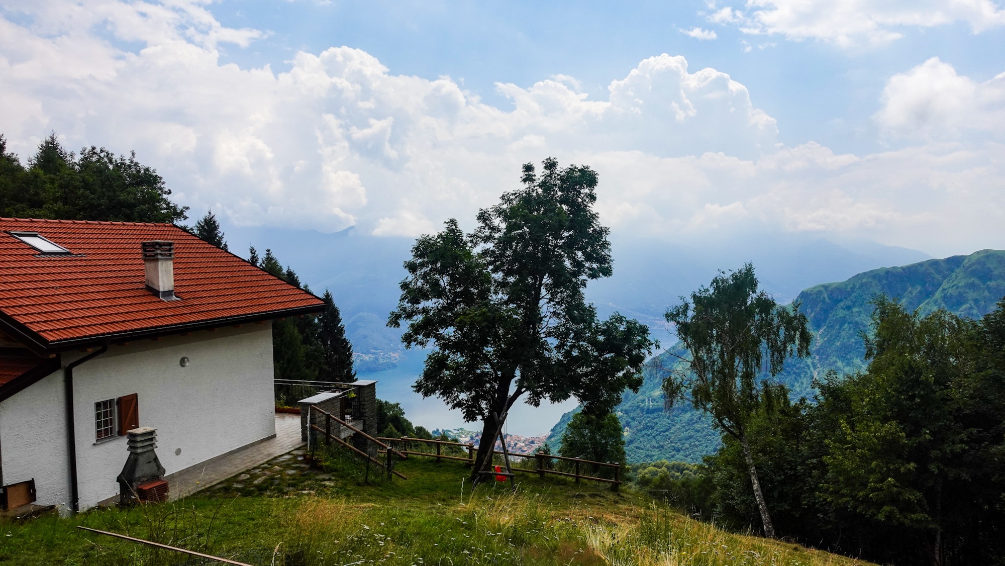 Letzter Blick auf den Lago di Como