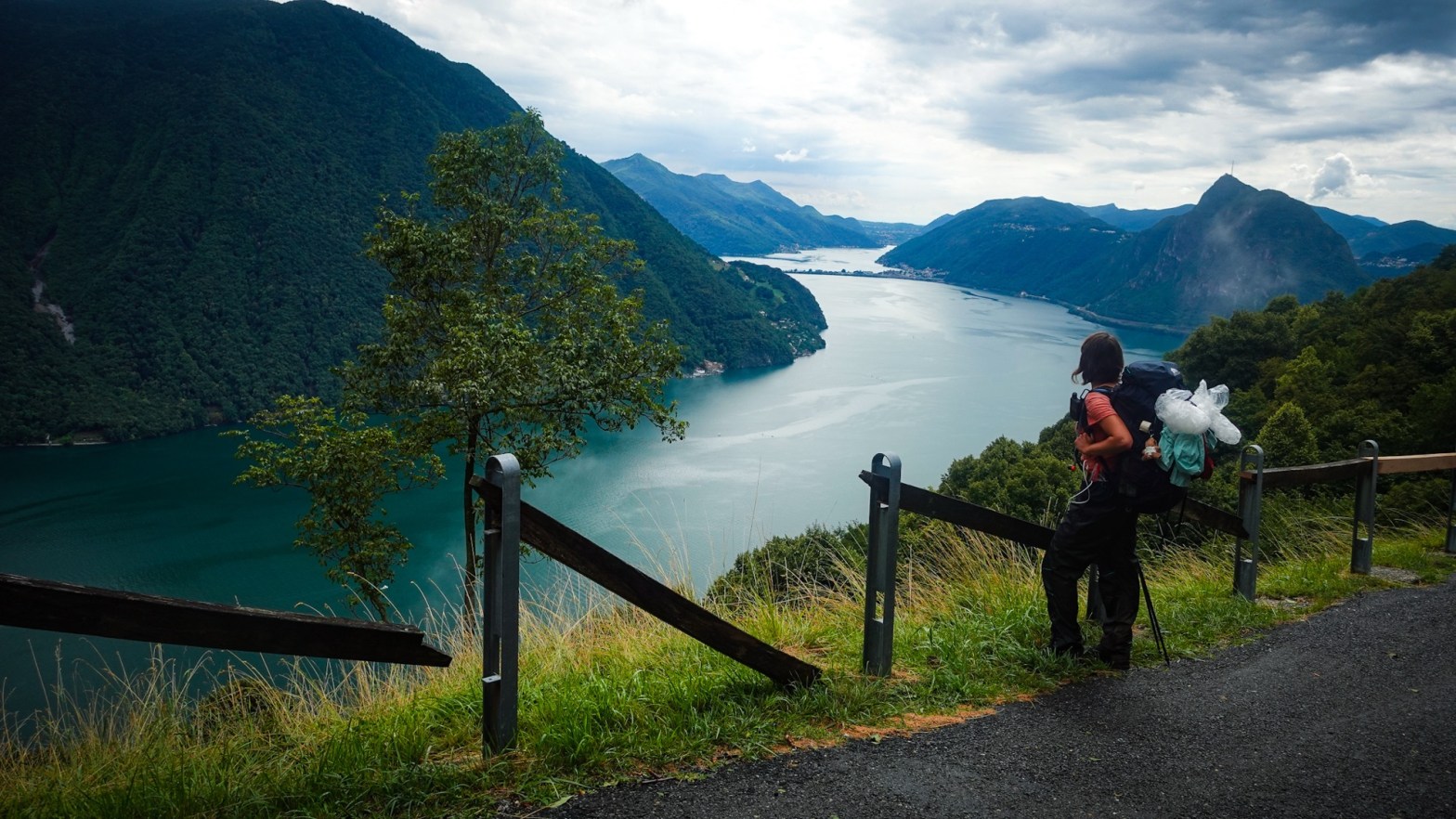 Blick auf den Lago Lugano