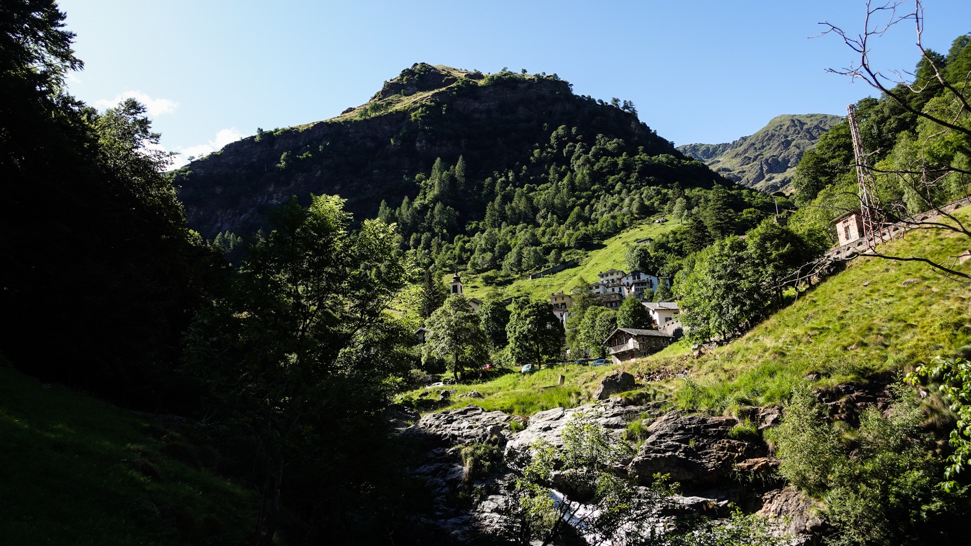 Aufstieg nach Campello Monti