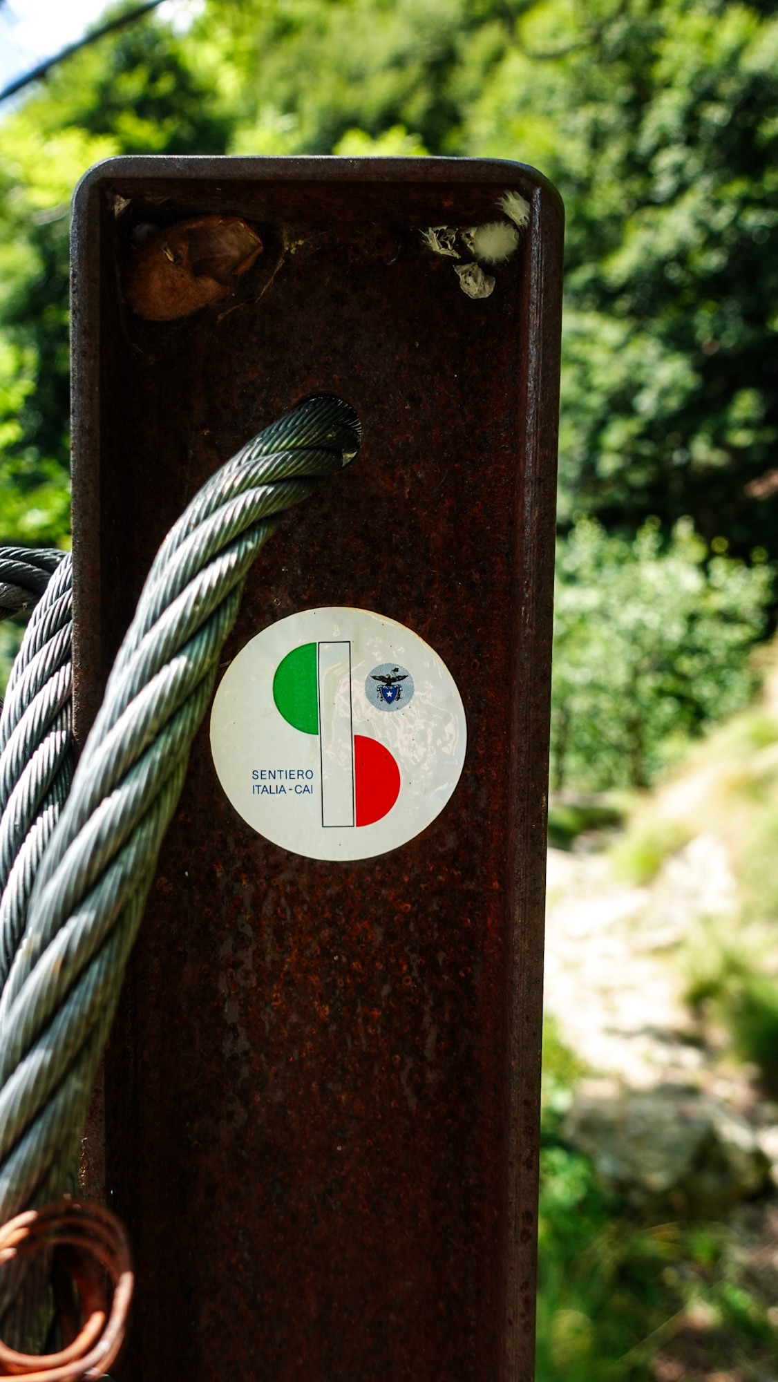 Sticker Sentiero Italia