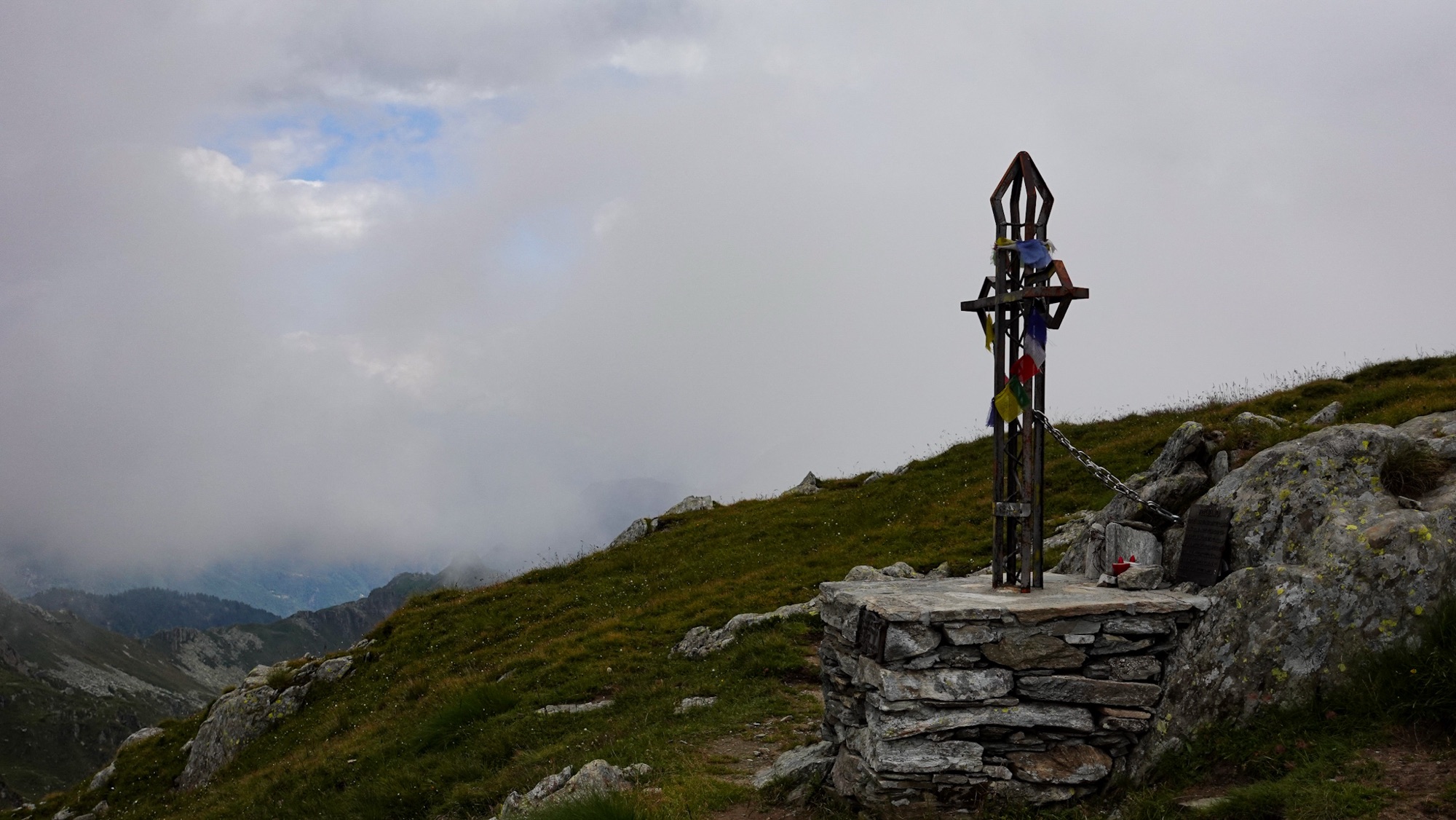 Colled'Egua Gipfelkreuz