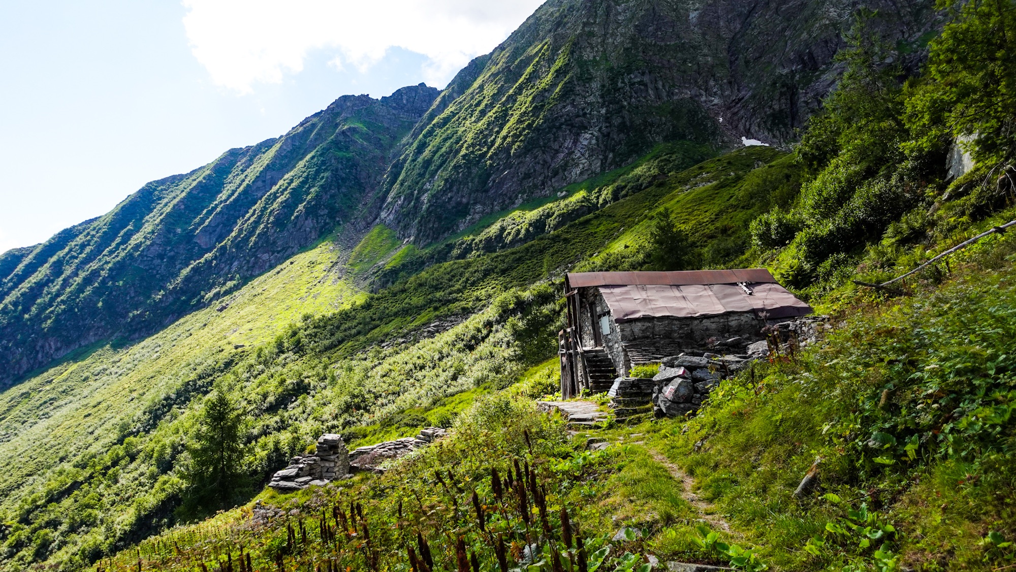 Aufstieg zum Colle Termo