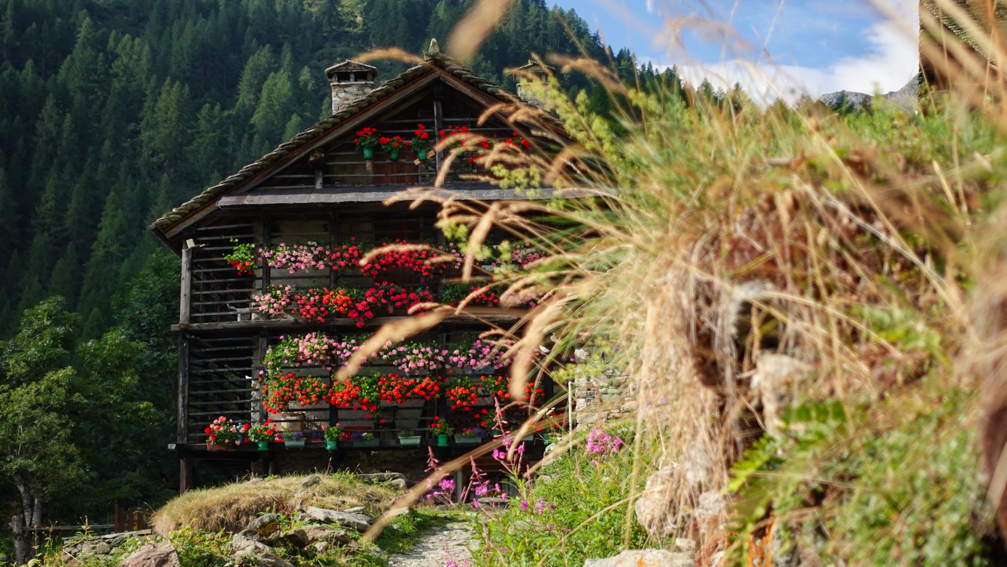 Walserhaus im Piemont