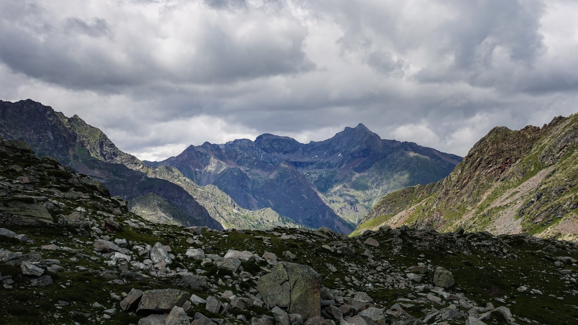 Blick zurück ins Val Vogna