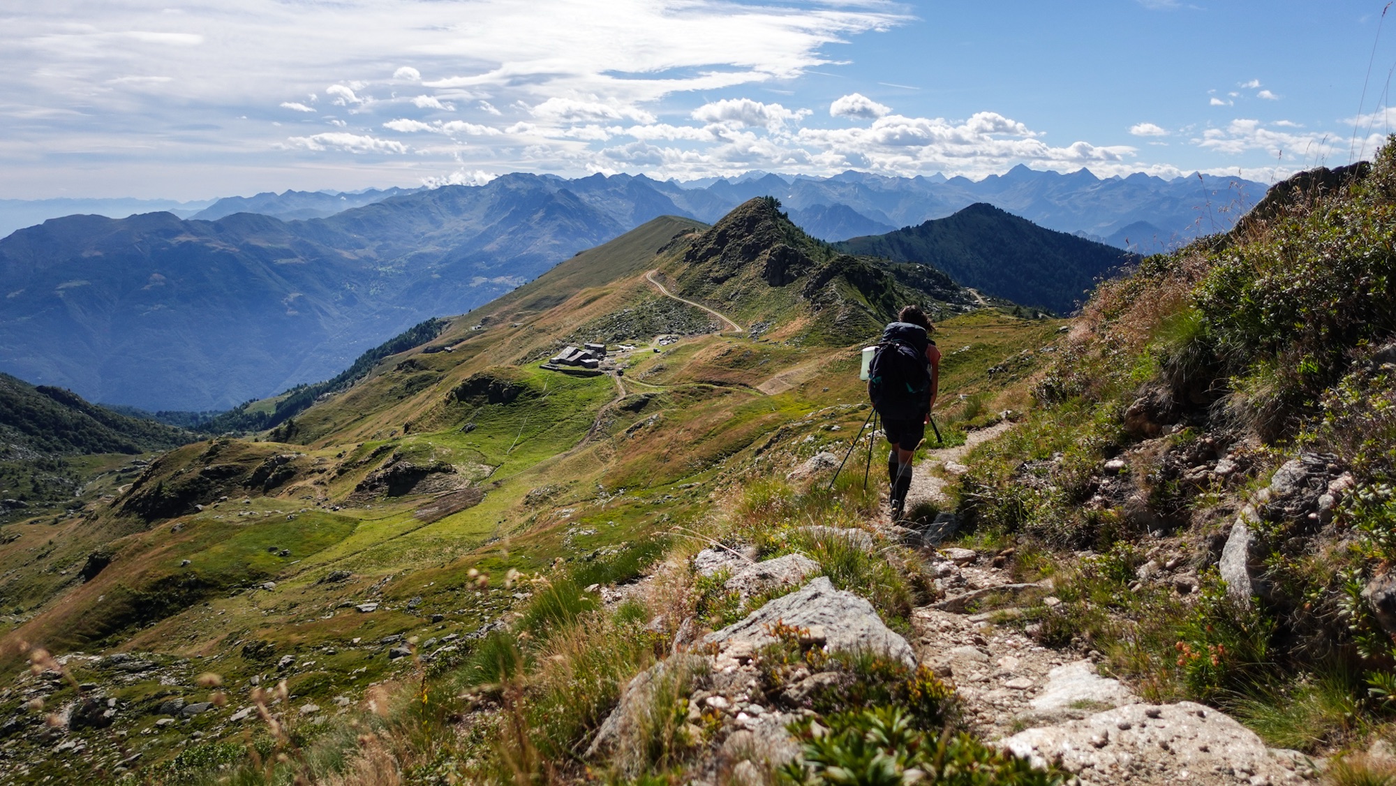 Abstieg Richtung Aostatal