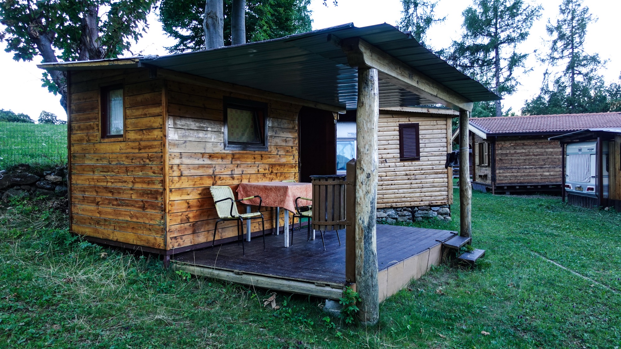 Domizil auf dem Campingplatz Nosy