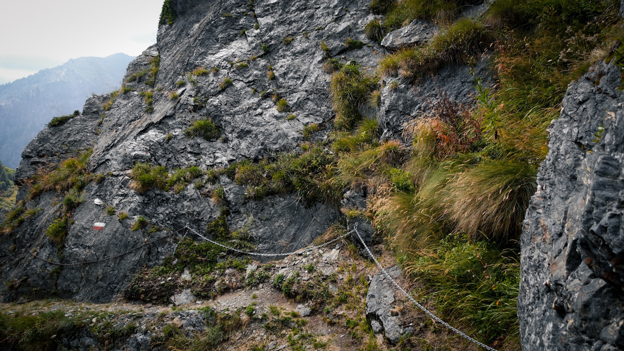 Seilversichrung nach Piamprato