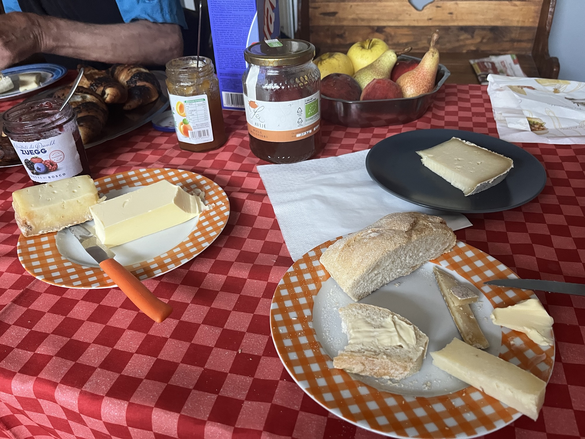 Frühstück in Talosio