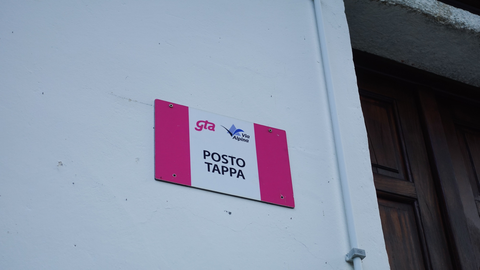 Posto Tappa GTA/Via Alpina