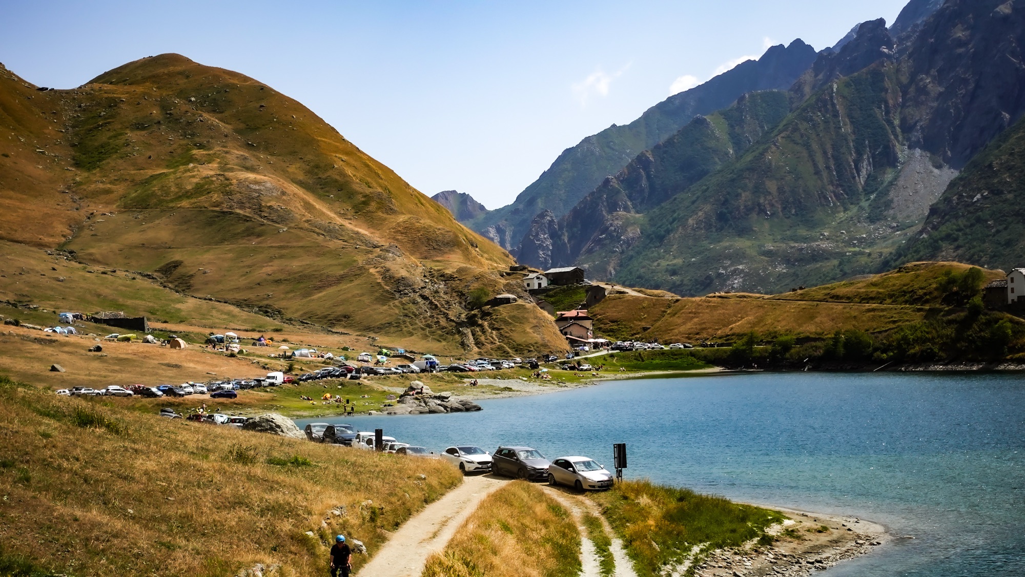 Lago di Malciaussia und Rifugio Vulpot