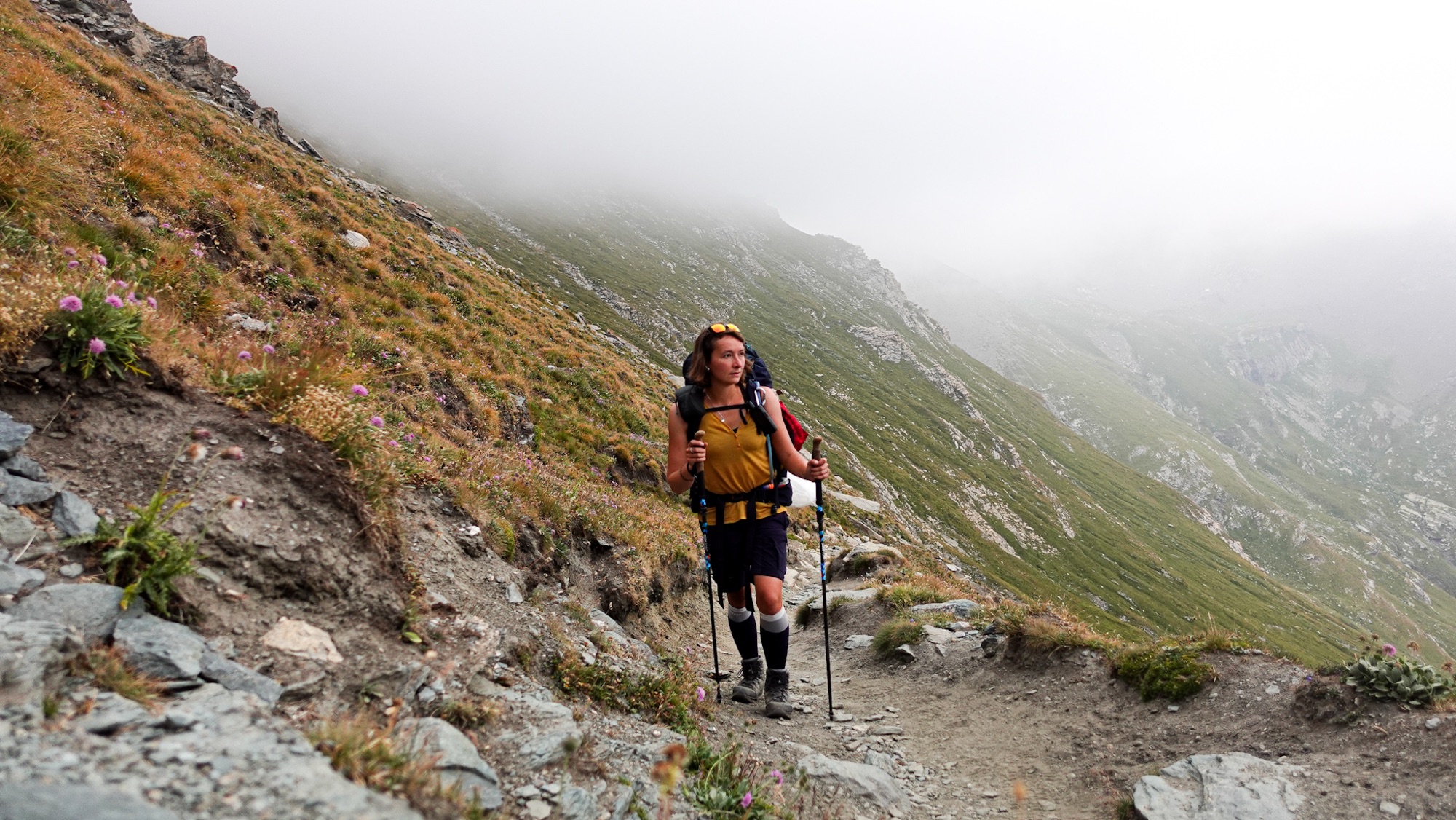 Aufstieg zum Rifugio Ca' d'Asti