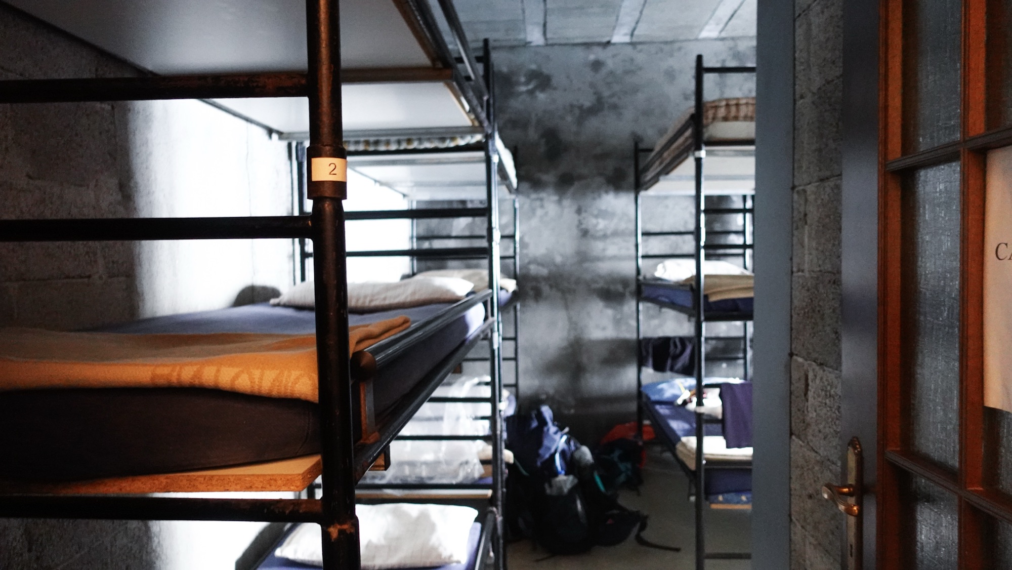 Schlafsaal im Rifugio Ca' d'Asti