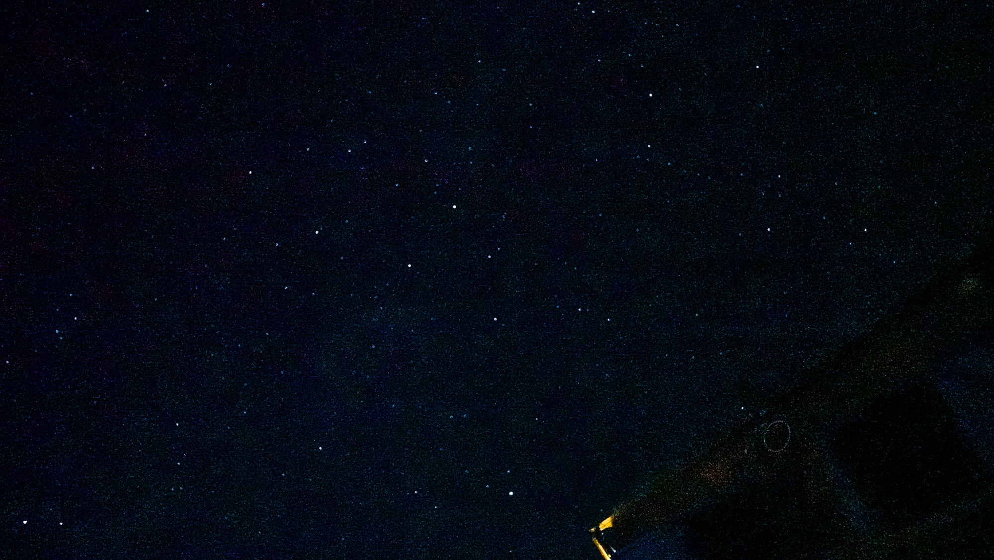 Sternenhimmel über dem Rifugio Ca' d'Asti