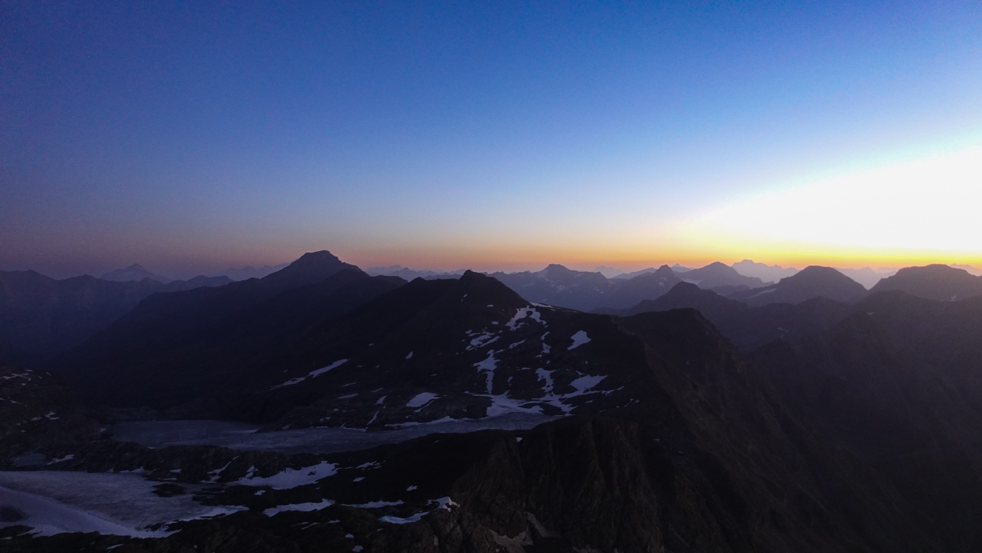 Blick nach Norden vom Rocciamelone
