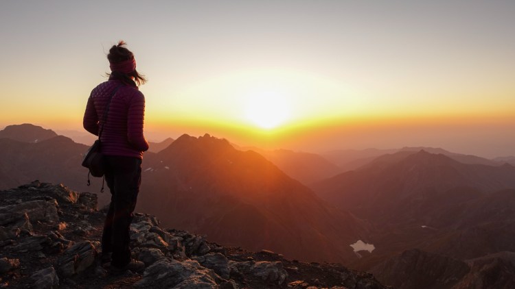 Sonnenaufgang Rocciamelone