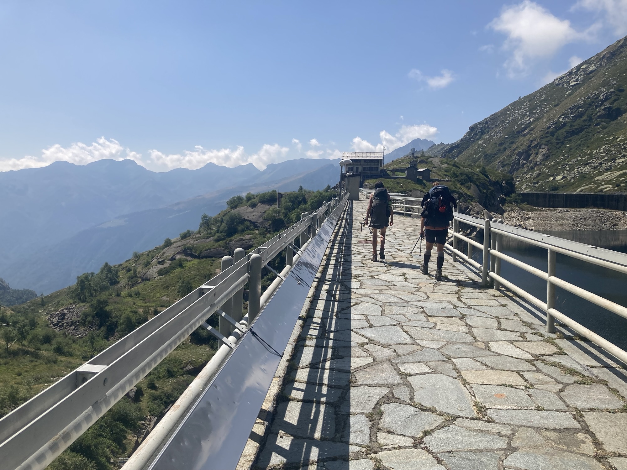 Staumauer Lago d'Eugio