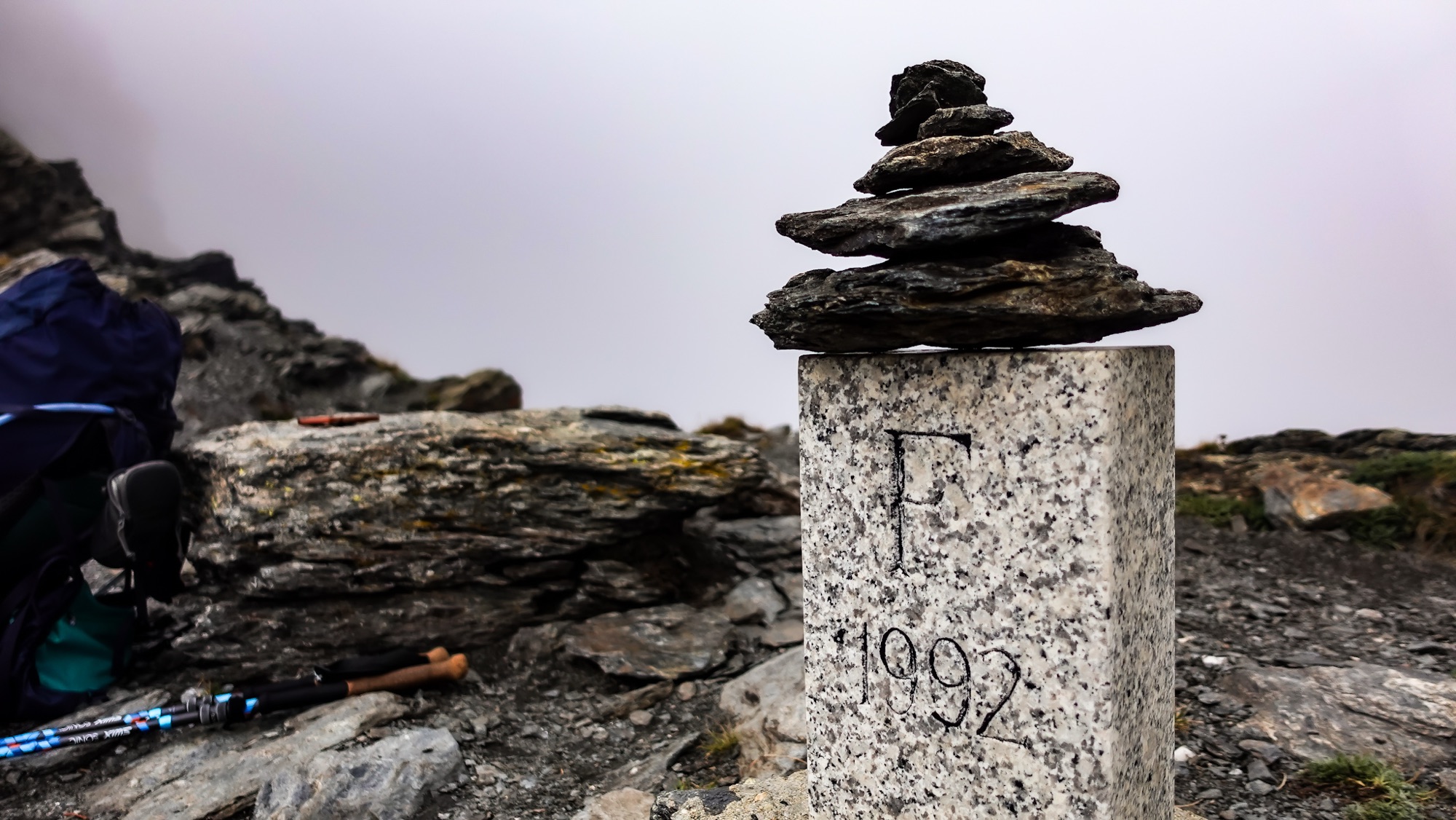 Grenzstein Frankreich