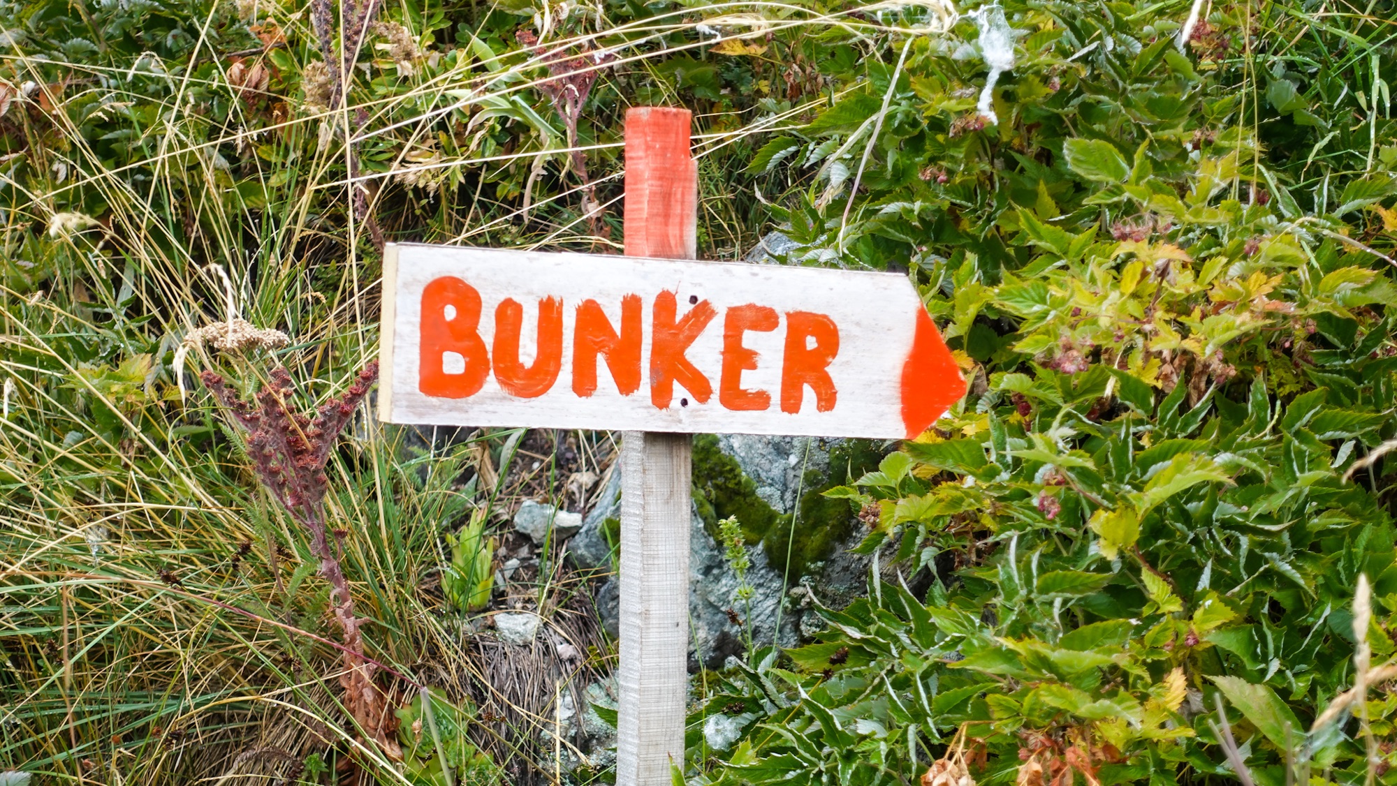 Bunker.