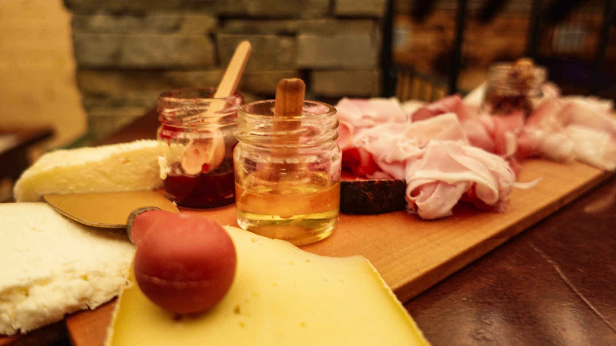 Gaumenschmaus auf dem Rifugio Dahu