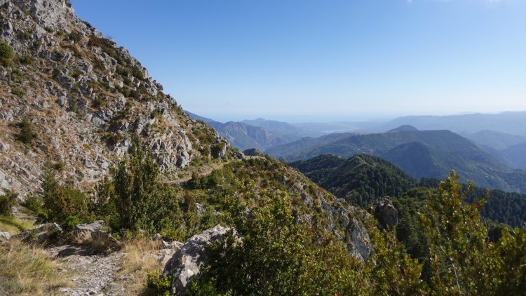 Blick zur Côte d’Azur
