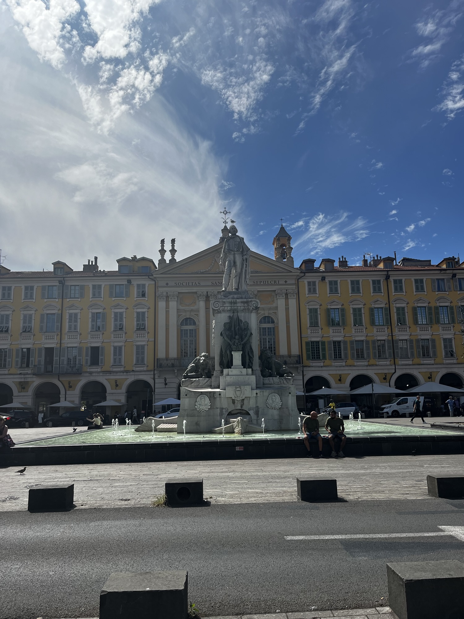 Giuseppe Garibaldi Statue in Nizza